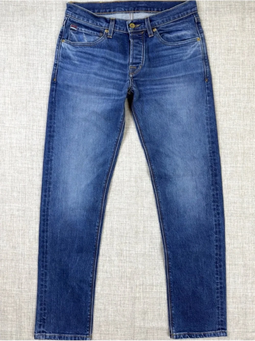 Wies Made Paul Jeans Mens 29x30 Slim Straight Made in USA Premium Denim